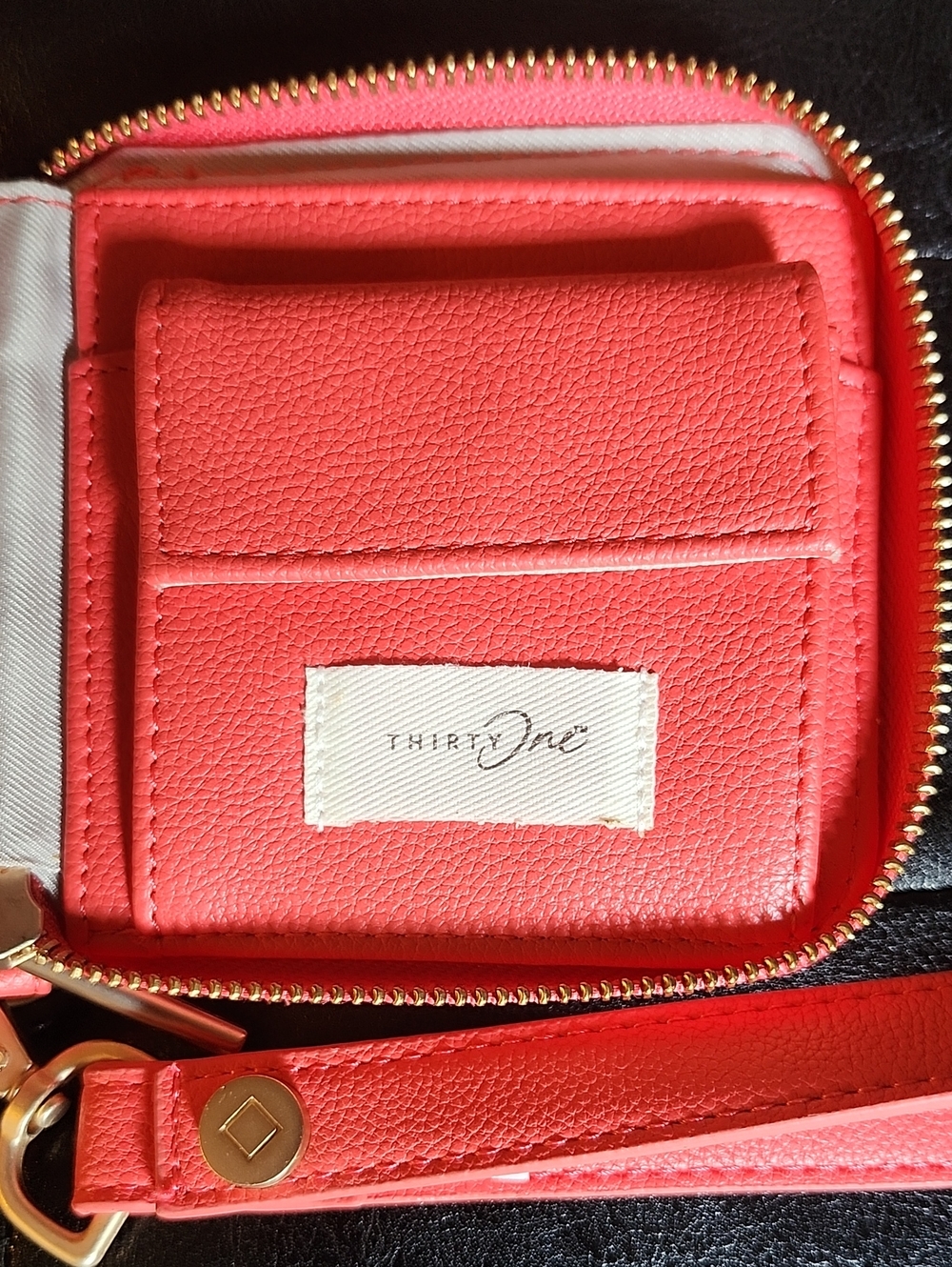 Thirty-One Gifts Mini All About the Benjamins Wallet, Mini Card Wallet for Women - Picture 4 of 7
